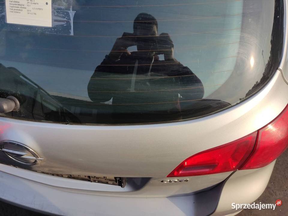 KLAPA OPEL ASTRA J Z176 sprzedam