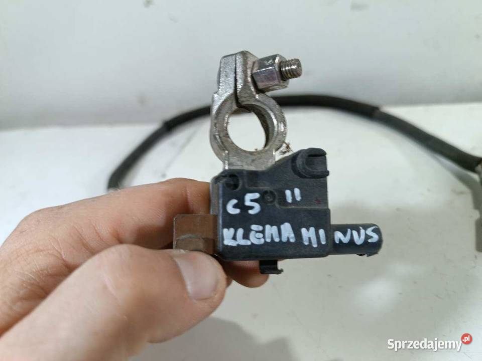 KLEMA PRZEWÓD MINUSOWY CITROEN C5 III 20 HDI osobowe wielkopolskie