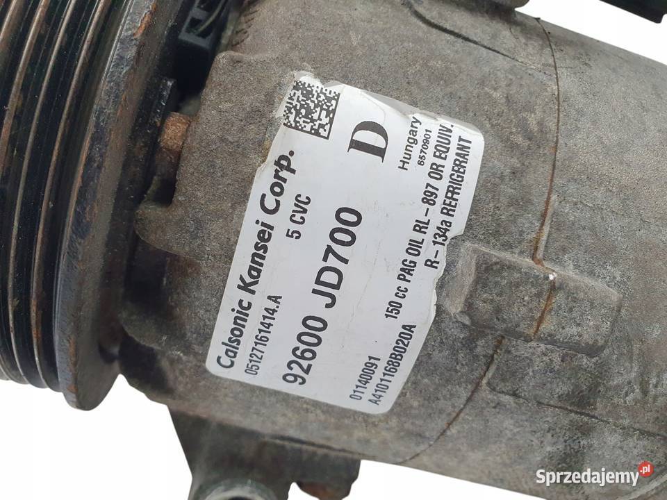 SPRĘŻARKA KLIMATYZACJI Renault Traffic Koleos Chełm