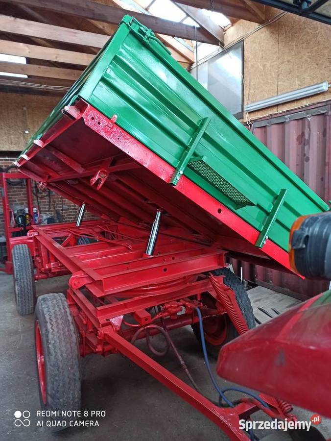 Przyczepa D 732 nieuszkodzony Rokitnik