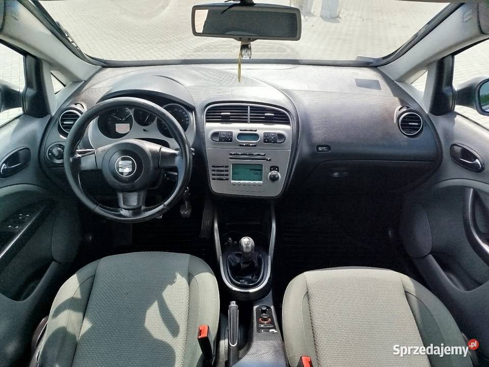 Seat Altea 16 Benzyna Gaz sekwencja 2005 welurowa tapicerka Altea lubelskie Świdnik