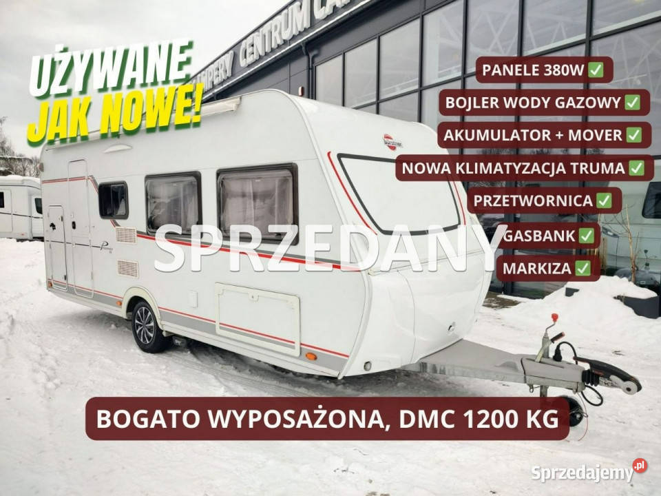 przyczepy kempingowe Burstner Premio Life 490 TK Gaj