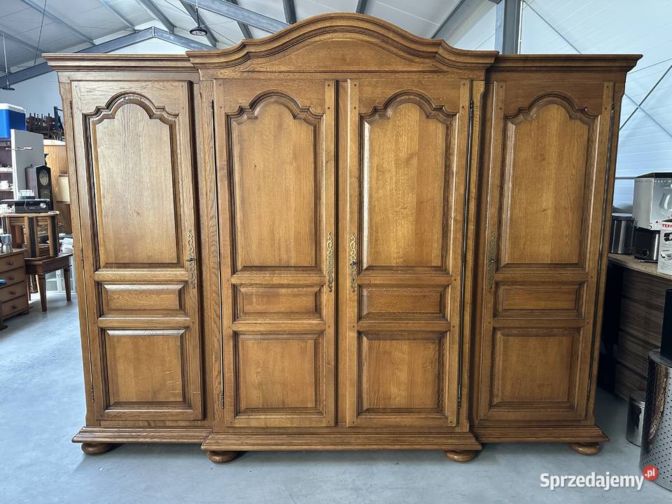 Dębowa szafa 275 rustykalna 100 drewno Sławoszewek