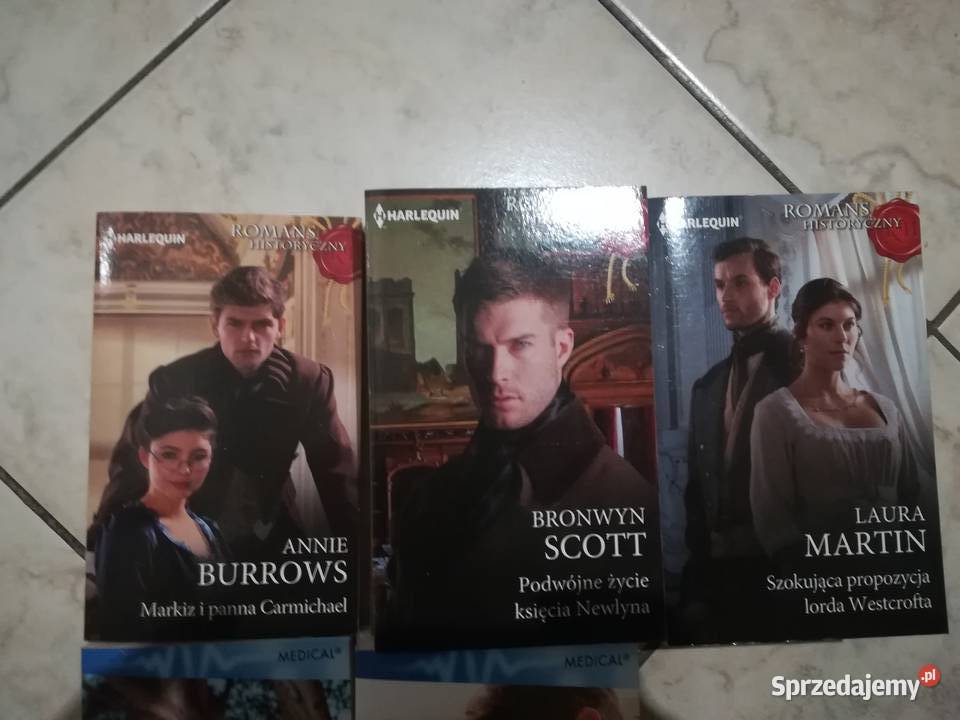 Książki Harlequin romanse różne numery Łódź