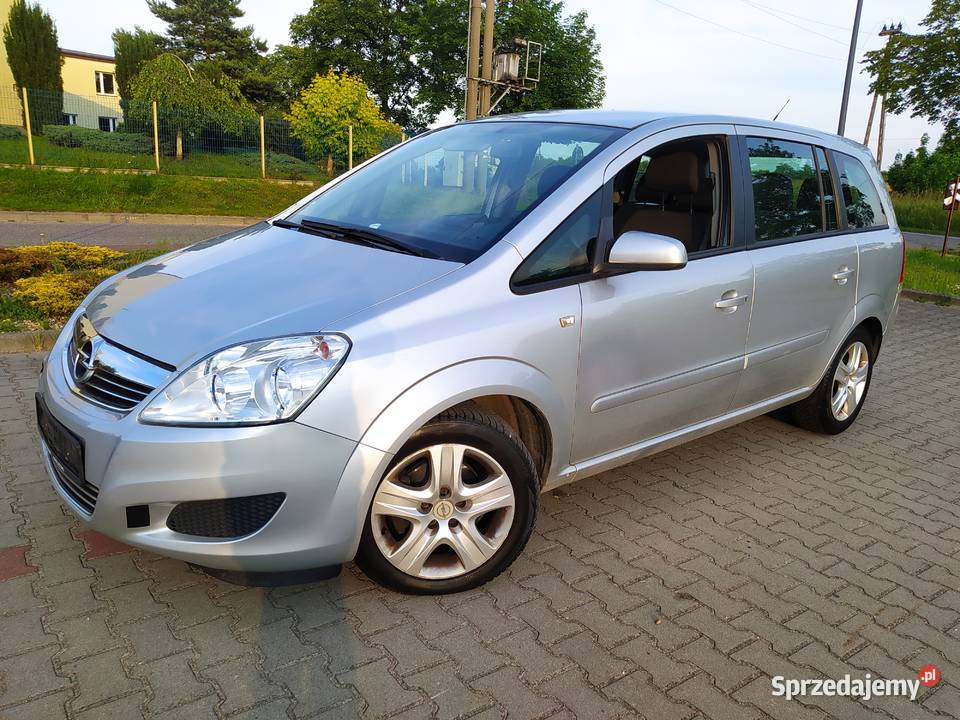 Opel Zafira 1.6 benzyna 2009r 7 osobowy