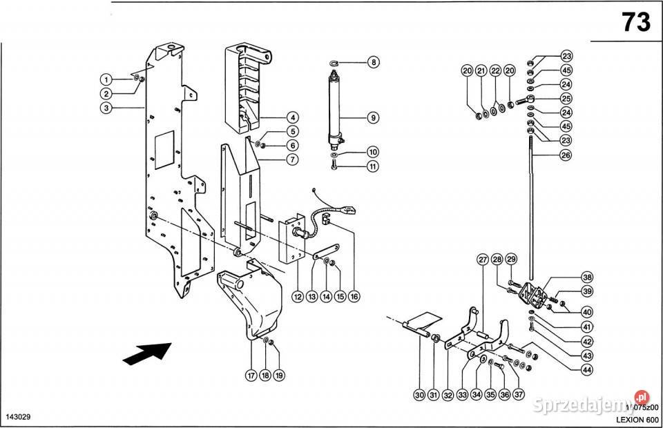 Claas Lexion 600 CZUJNIK WILGOTNOŚCI 0000117880 Rolnictwo Jastrzębniki