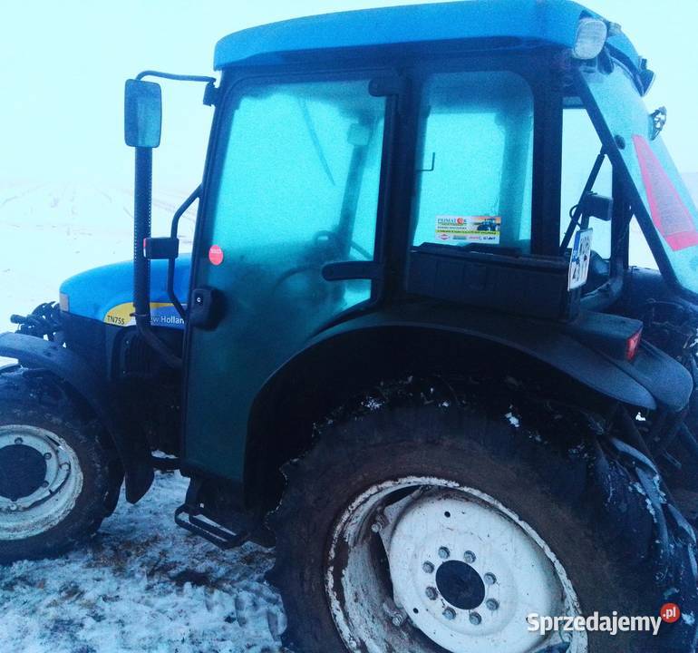 Holland TN 75 KLIMA TUZ Pełzaki rolnika New Holland mazowieckie