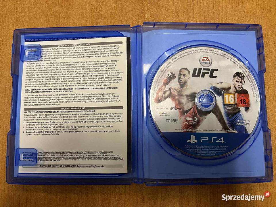 EA Sports UFC Sony PlayStation 4 4 sportowe