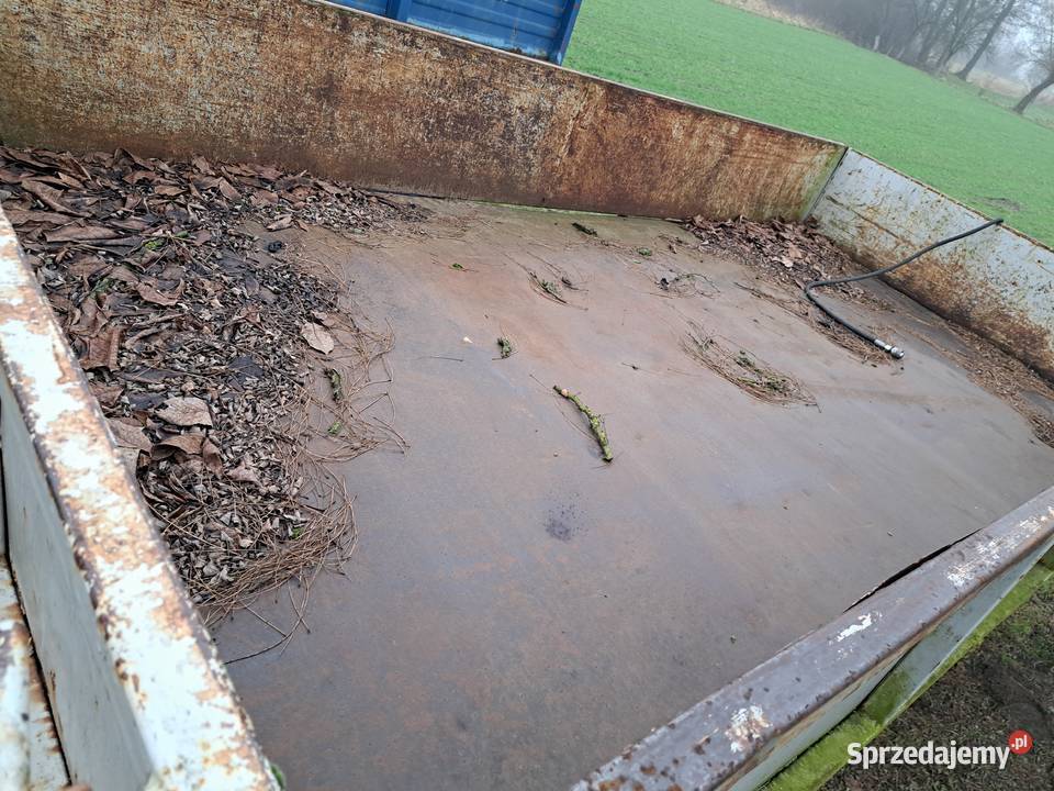 Przyczepa wywrotka kaczuszka nieuszkodzony Krzymów