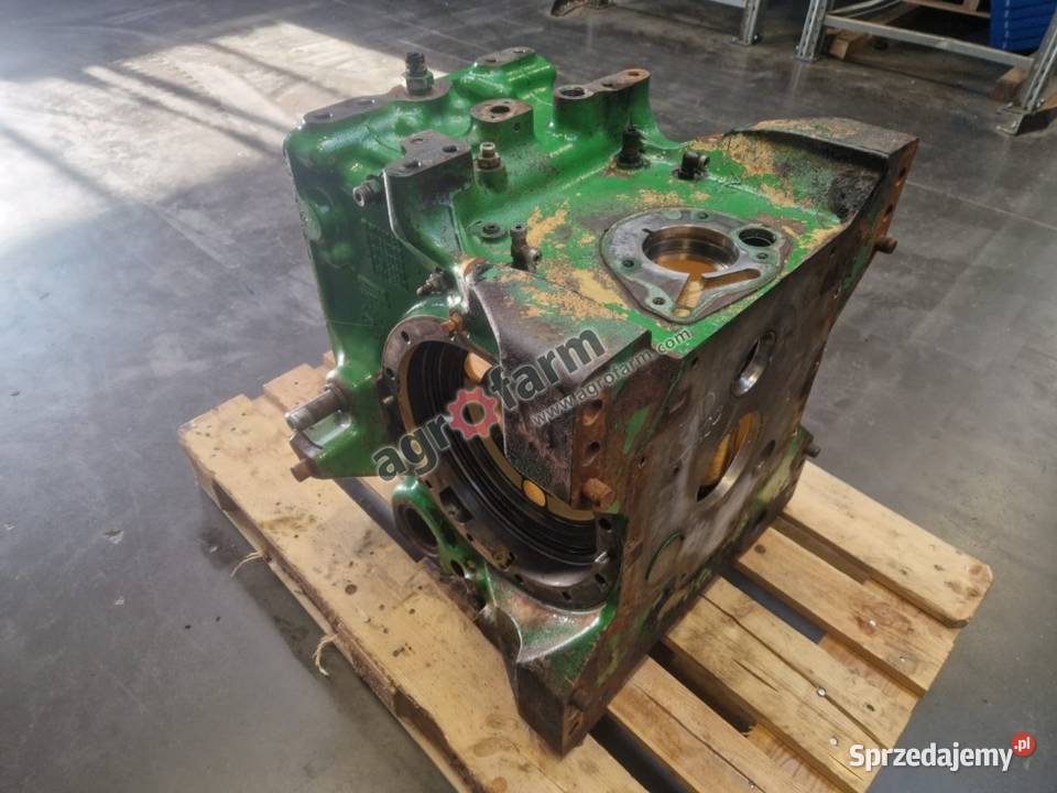 Obudowa tylnego mostu John Deere 6920 Skrzynia biegów Byków
