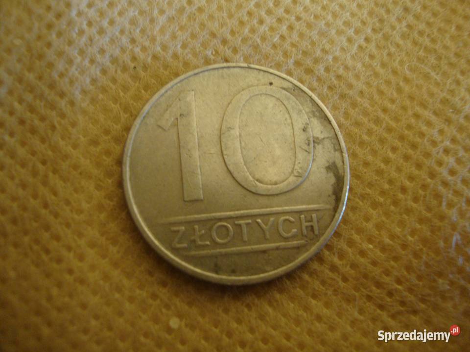 moneta 10; zł; 1986   fi 25 mm