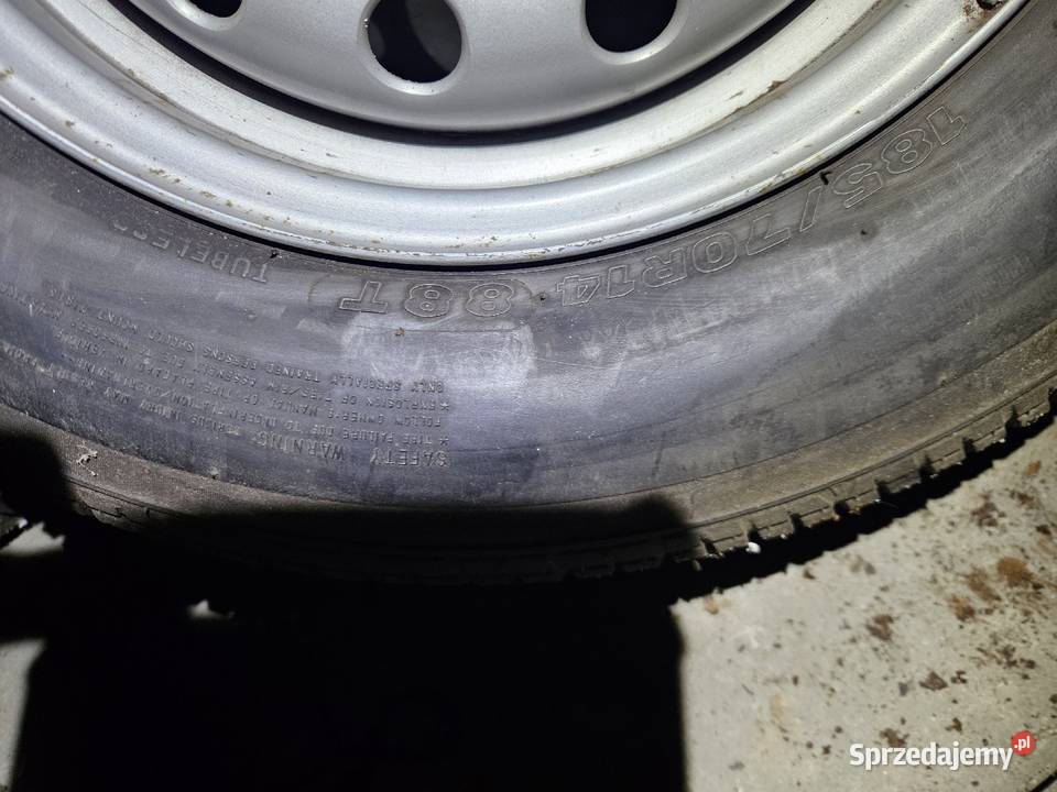 Koło Zapasowe Dojazdowka Dojazdowe Zapas Subaru Samochodowe