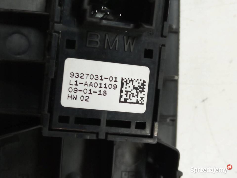 PRZEŁĄCZNIK SZYB PRAWY PRZÓD ORG 9327031 Bmw Panele sterowania, przełączniki sprzedam