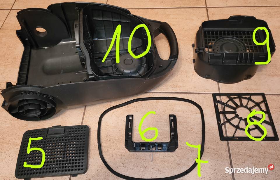 Electrolux EasyGo VC H4217E typ EEG41IW CZĘŚCI Części i Akcesoria
