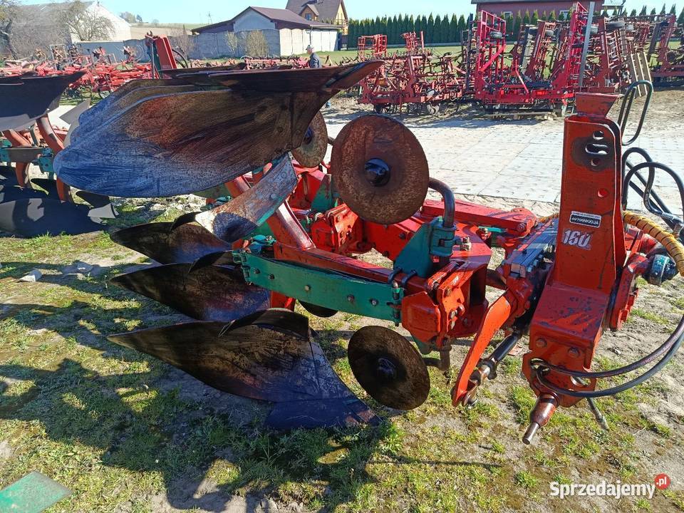Pług 3 skibowy obrotowy kverneland eg 85vario Skrzydłowo