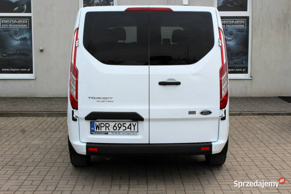 Ford Transit Custom Długi 9osobowy 130 SalonPL Sokołów