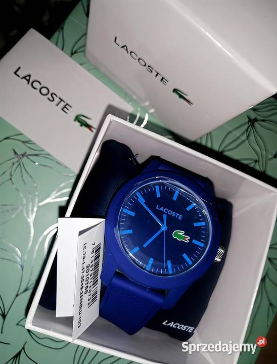 LACOSTE Zegarek NOWY z metką z folią tarcza i Leszno