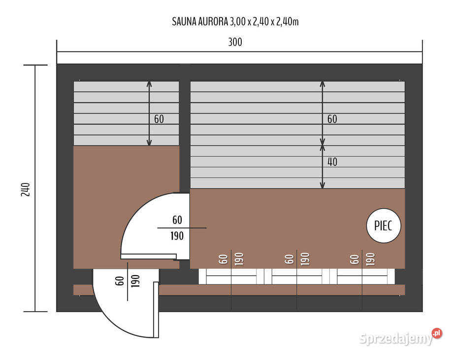 SAUNA OGRODOWA MODERN LUX Z PRZEDSIONKIEM I Namysłów sprzedam