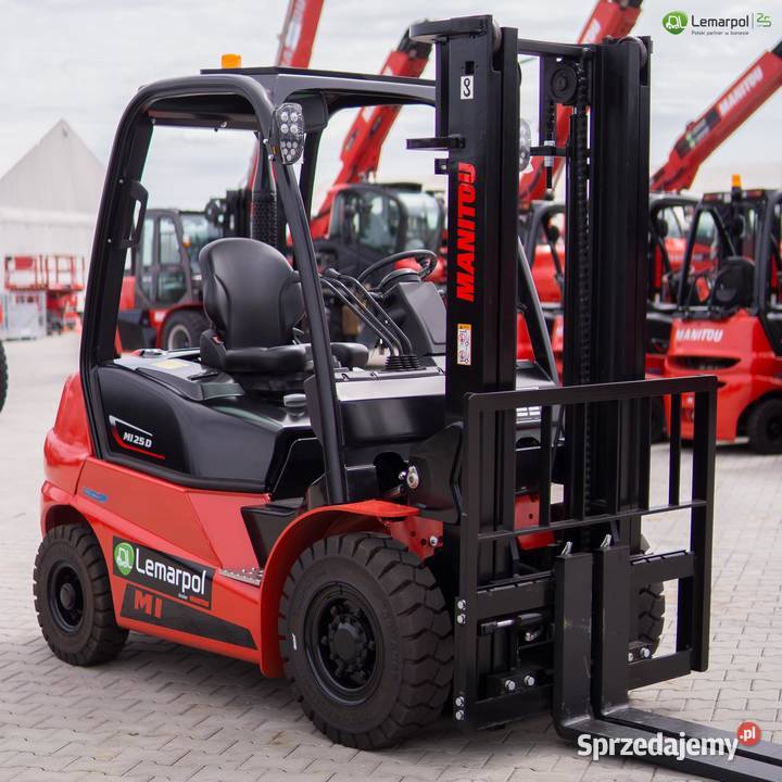 Wózek widłowy Manitou Mi25D 4m Zator