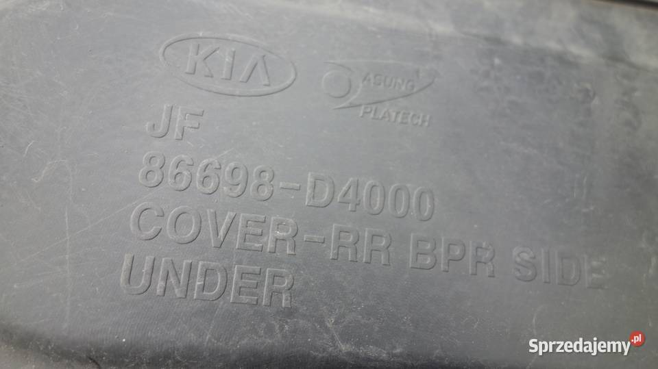 KIA OPTIMA 4 IV OSŁONA PODWOZIA osobowe śląskie Ruda Śląska