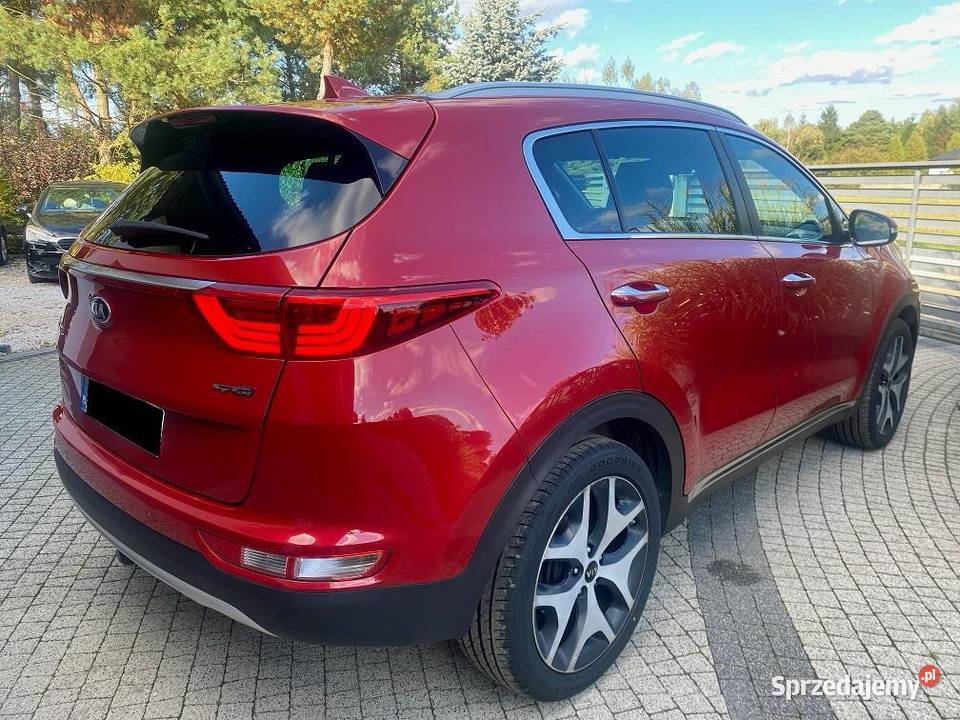 Sportage 17 GTline 2017r manual nowe opony