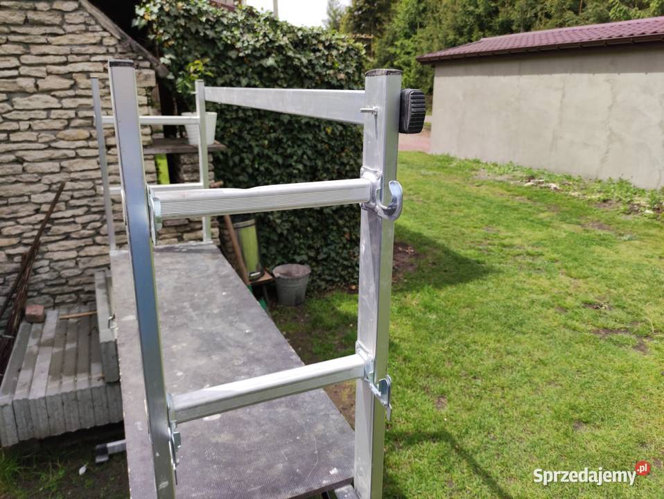 Rusztowaniepodest roboczyaluminiowy 2x6 stopni Busko-Zdrój