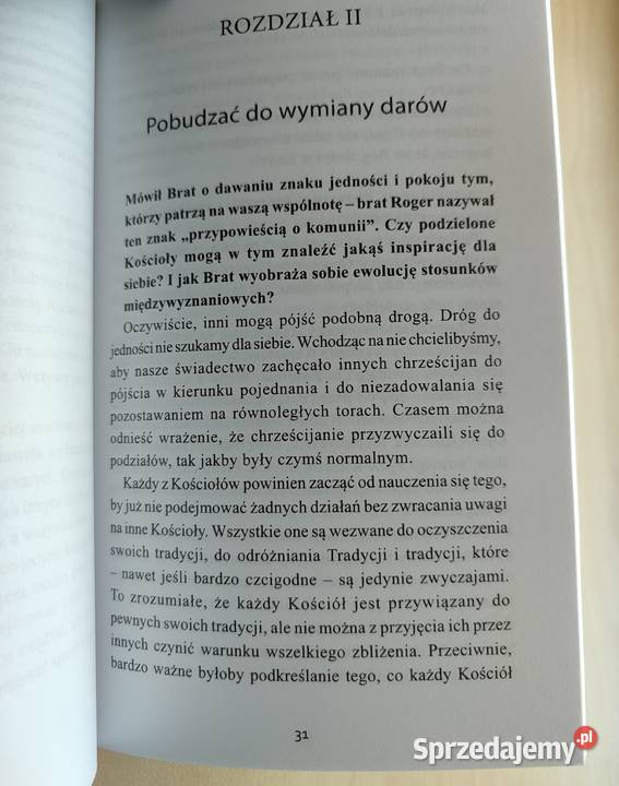Nowe więzi solidarności Taize dzisiaj Brat Alois religioznawstwo, nauki teologiczne Katowice