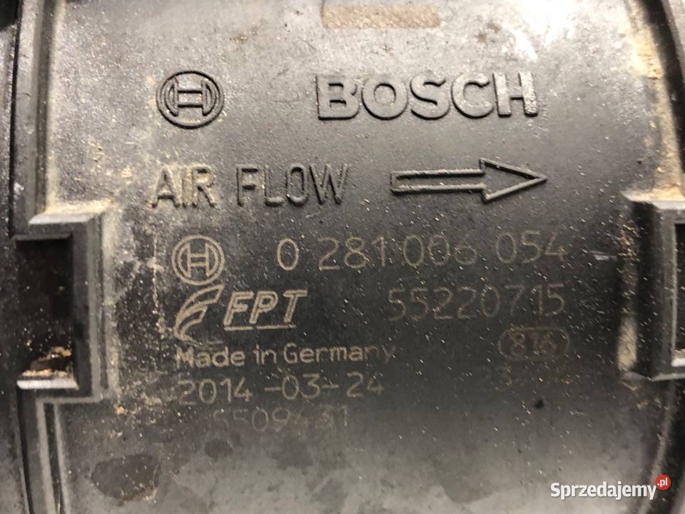 PRZEPŁYWOMIERZ FIAT DOBLO II 55220715 16 105 osobowe Przepływomierze podkarpackie