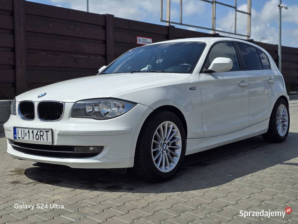 Bmw 116 2010 gradobiciu biały lubelskie Lublin sprzedam