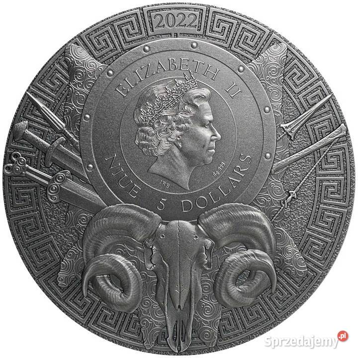 2021 Wyspy Niue 5 Argonauci Jazon i Chiron Warszawa