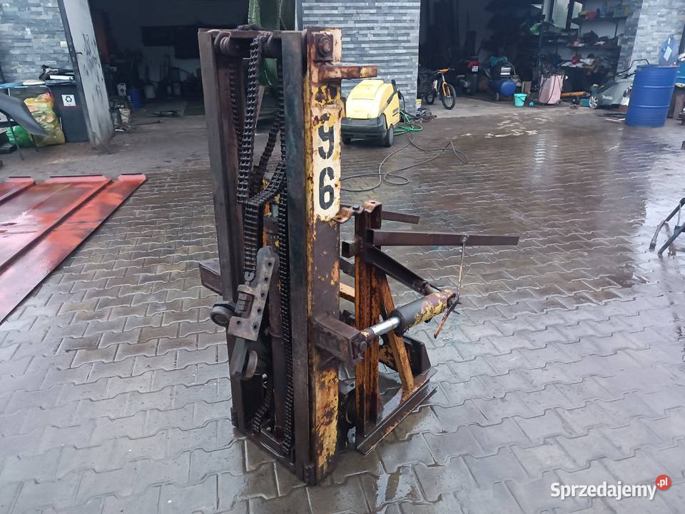 maszt do ciagnika wozek widlowy z regulacja Grybów