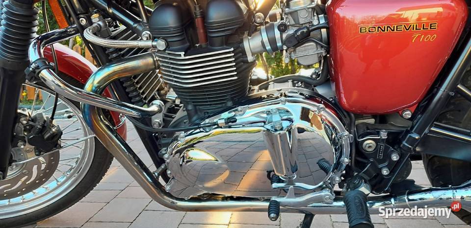 Triumph Bonneville T100 2012r 10000 zadbany Kielce sprzedam