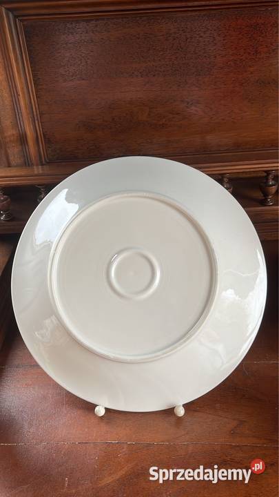 Patera Bez sygnatury Kobaltowy dekor Porcelana w pomorskie Gdańsk