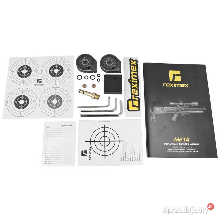 Wiatrówka PCP Reximex Meta 635 mm z regulatorem Trzcianka