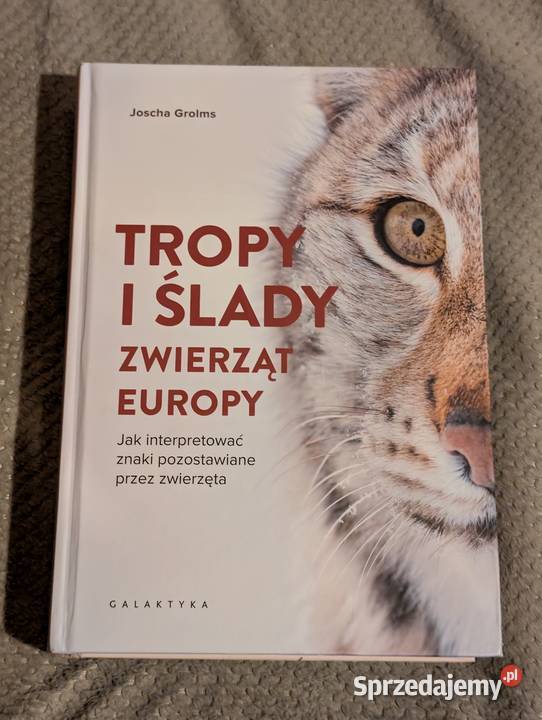 Książka Tropy i Ślady Zwierząt Europy małopolskie