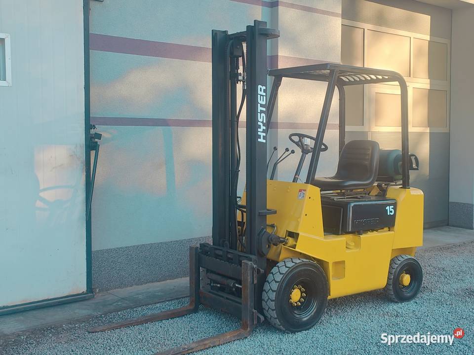 Wózek Hyster H175XL Lpg Udźwig 15T Przesuw Hyster świętokrzyskie Sandomierz