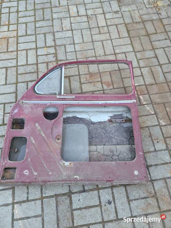 Drzwi prawe zabytkowa Skoda Octawia 1962 Spartak Janów Lubelski