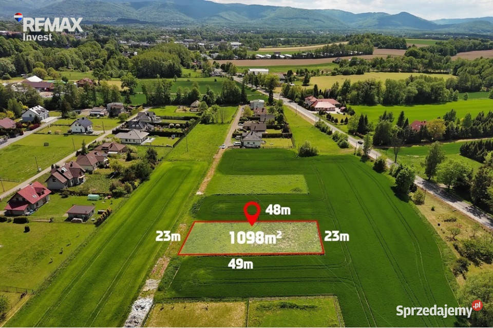 Kameralne budowlane 1098m2 w Jasienicy śląskie Jasienica