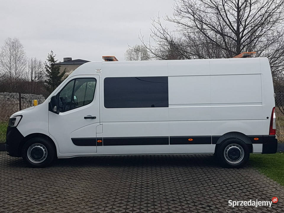 Renault Master 6 OSÓB L3H2 BRYGADÓWKA DŁUGI czujnik parkowania Poręba sprzedam