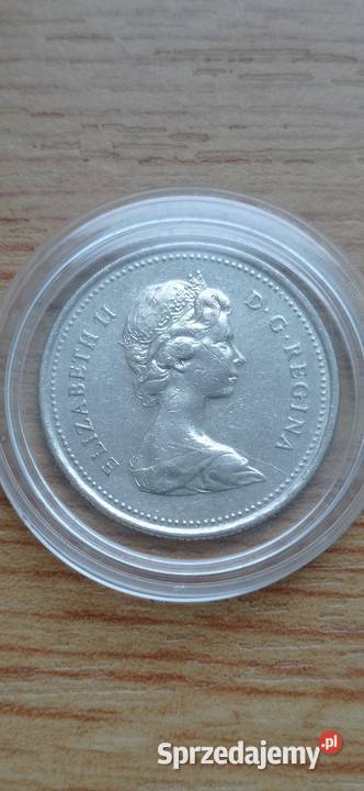 Moneta 25 centów Canada z 1979 roku Krotoszyn sprzedam