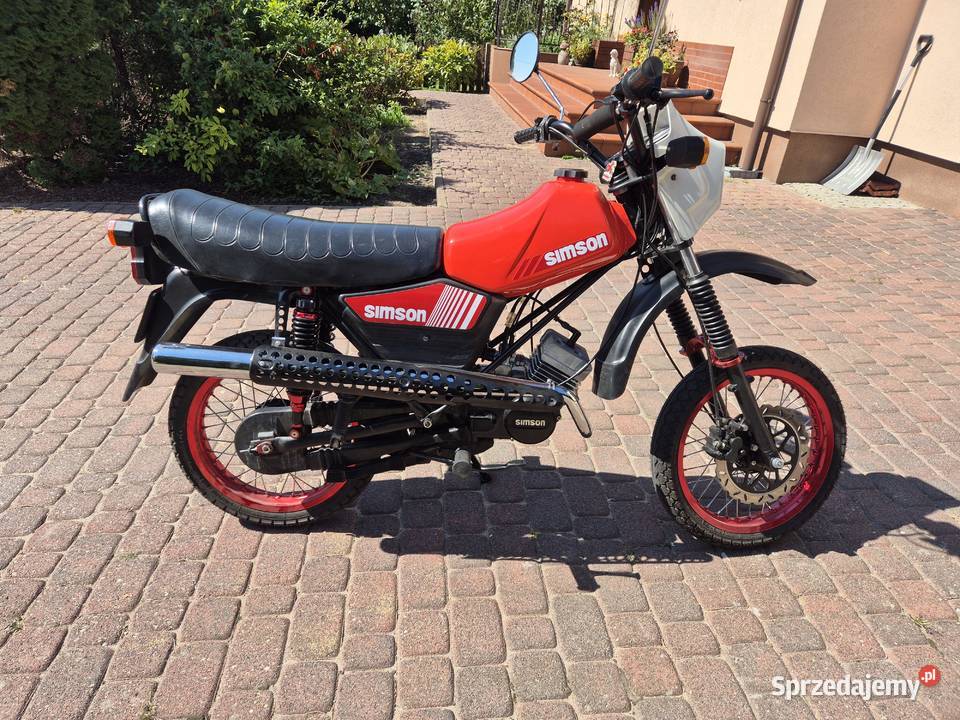 Simson S 53 Enduro Rok produkcji 1991 Strzelce Krajeńskie