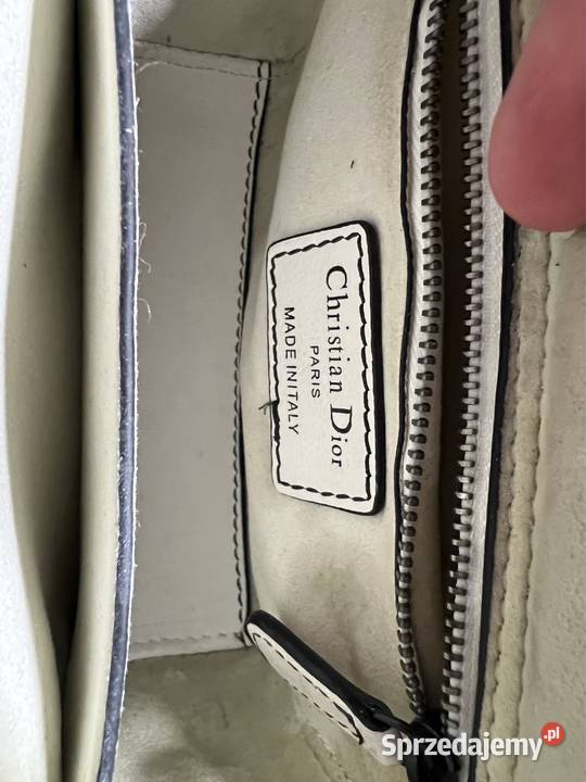 Biała torebka Dior Gdynia