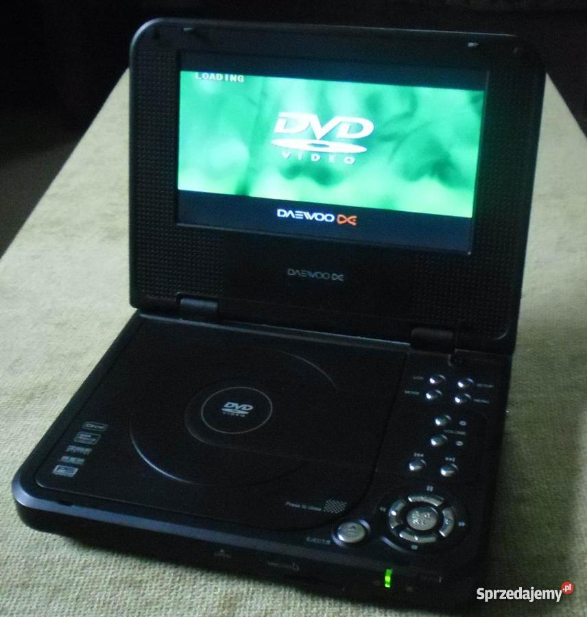 PRZENOŚNY ODTWARZACZ DVD Samochodowy DAEWOO DPC7 USB Kędzierzyn-Koźle