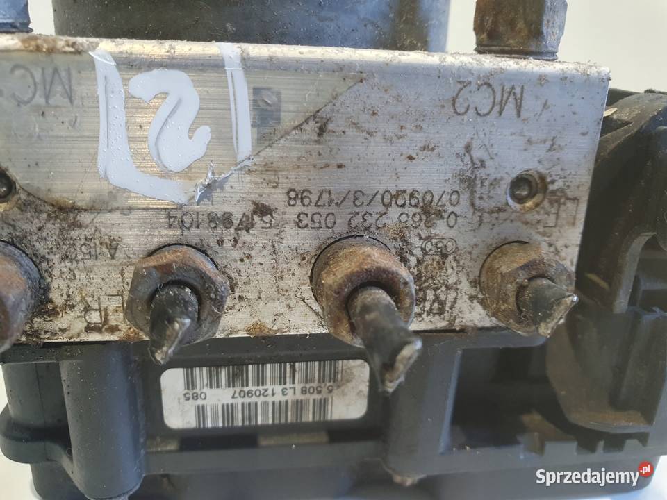 Fiat Punto II 12 16V POMPA ABS hamulcowa Układ ABS i ESP Chełm