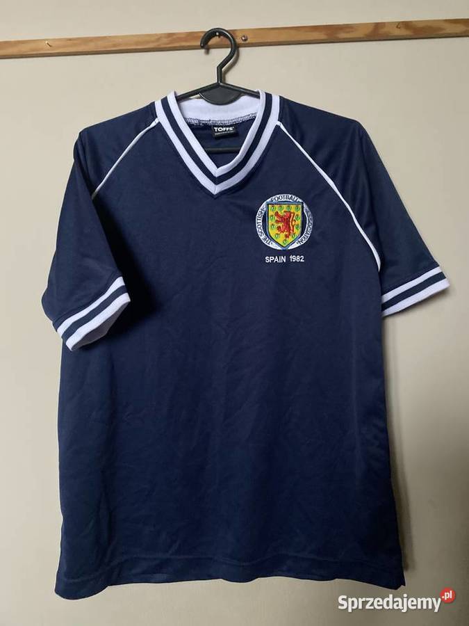 Vintage SZKOCJA 1982 L TOFFS UNIKAT Piłka nożna dolnośląskie Wrocław