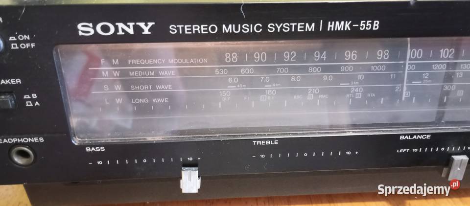 Sony HMK 55B gramofon magnetofon sprzęt muzyczny Białystok