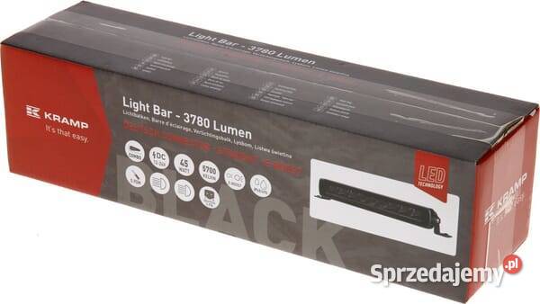 Lampa robocza długa LED 45W 3780lm prostokątna Kamionna