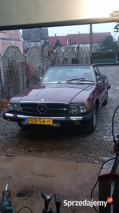 Mercede sl450 r107 Zarejestrowany w Polsce lubuskie Osiecznica sprzedam