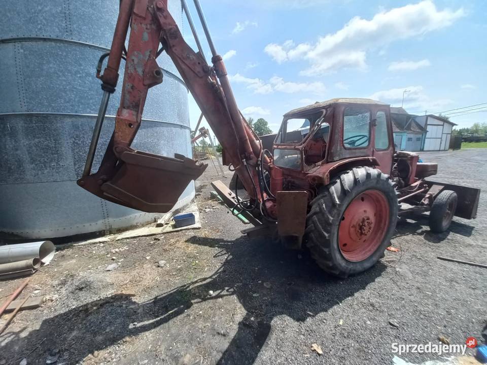 Koparka jumz belarus białoruśka Ostrówek Maszyny budowlane Jastrowie