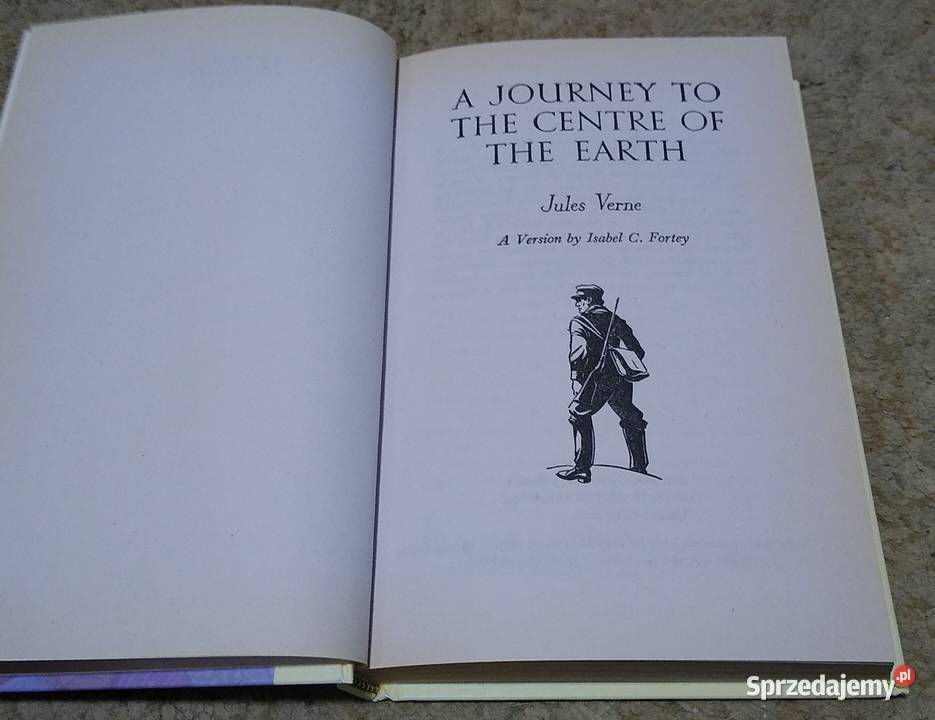A journey to the centre of the Earth Jules Verne Proza i poezja Gdańsk